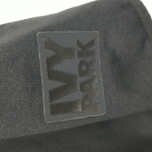 IVY PARK Womens Black Fishnet Convertible One Shoulder Bodysuit Small Medium - Picture 5 of 11